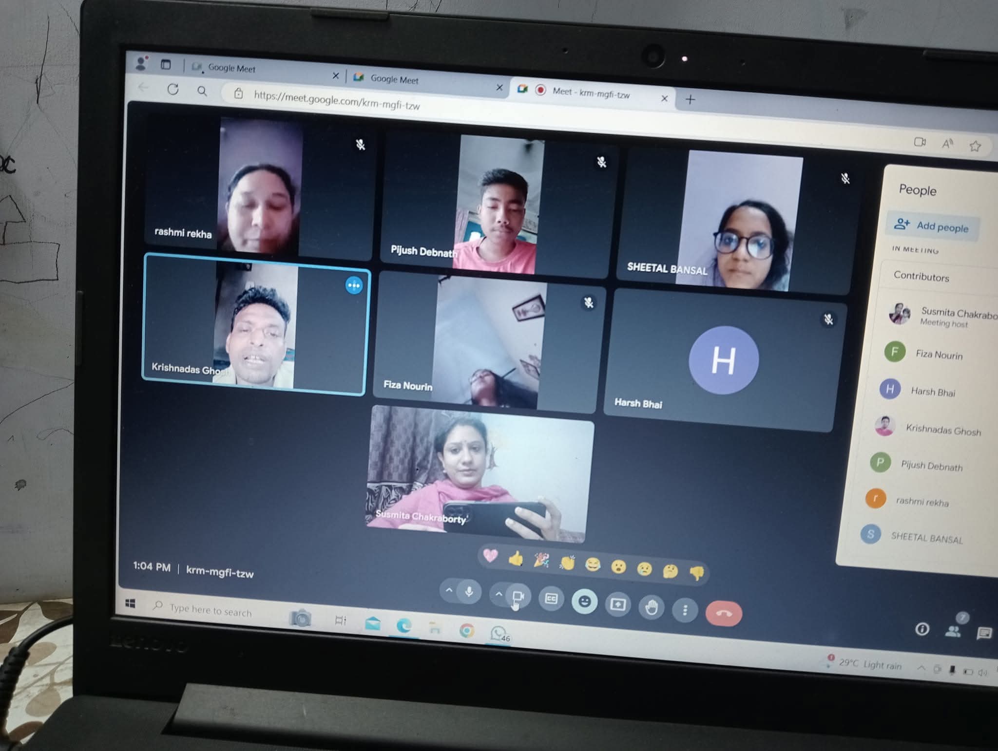 Online Session Practice